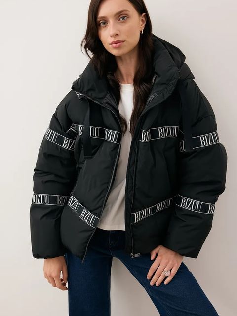 Bizuu kurtka puchowa TOKYO kolor czarny zimowa TOKYO CZARNY