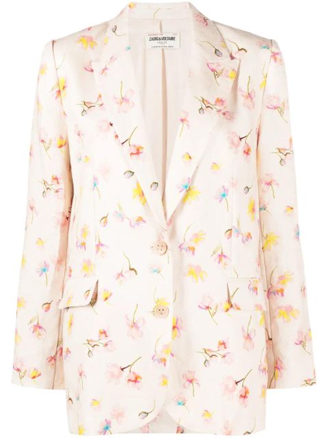 Zadig&Voltaire Vegy linen blazer - Neutrals - zdjęcie produktu nr 1