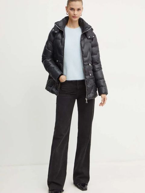 Patrizia Pepe kurtka damska kolor czarny zimowa 2O0131 A451