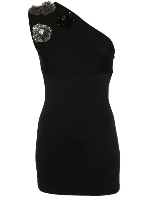 Balmain crystal-embellished dress - Black - zdjęcie produktu nr 1