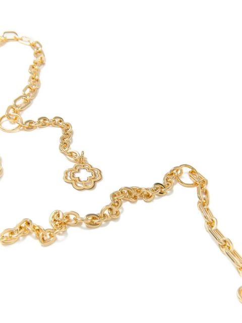 Maje Clover chain belt - Gold