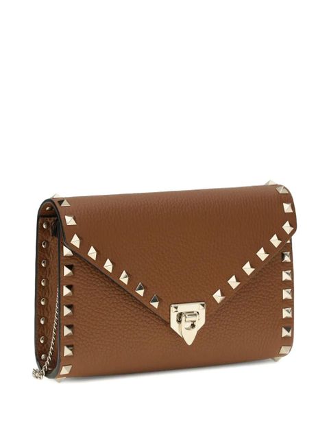 Valentino Garavani signature Rockstud-embellishment mini bag - Brown