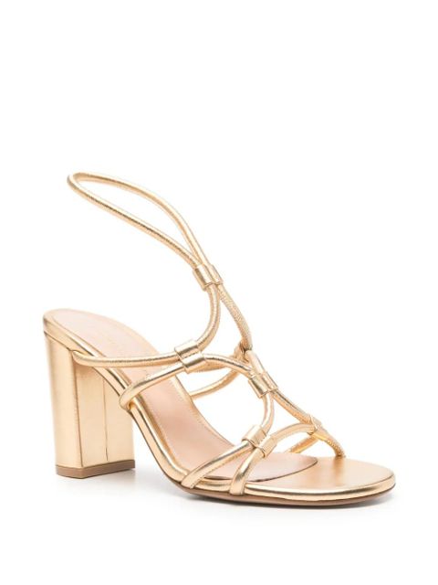 Gianvito Rossi open-toe heeled sandals - Gold - zdjęcie produktu nr 2