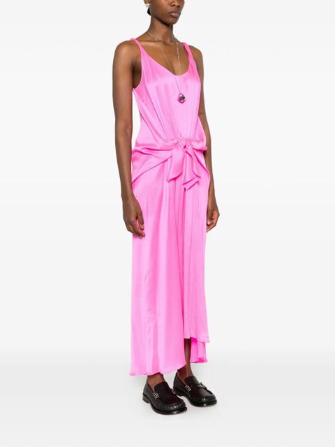 JW Anderson knot midi dress - Pink