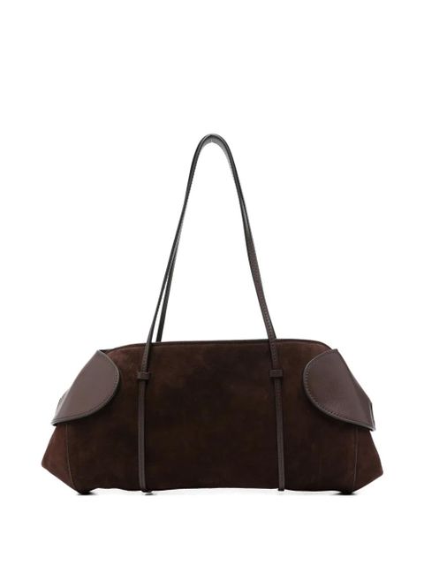 NEOUS suede shoulder bag - Brown - zdjęcie produktu nr 1