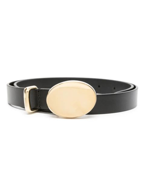 ISABEL MARANT Silvana leather belt - Black - zdjęcie produktu nr 1