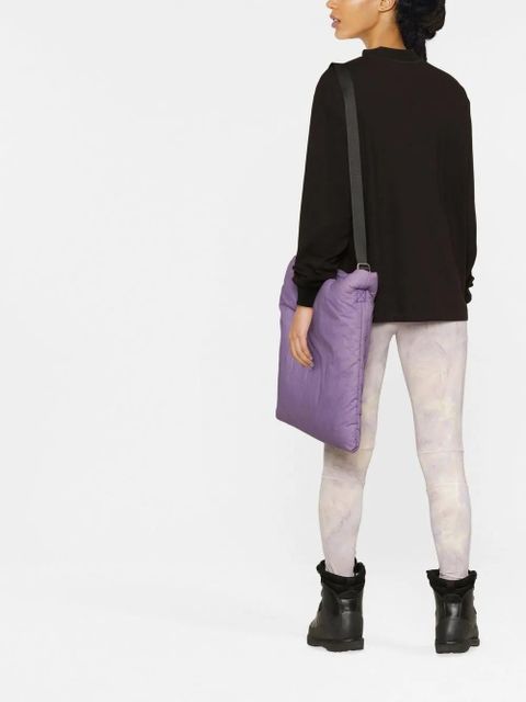 Moncler Grenoble abstract pattern leggings - Neutrals