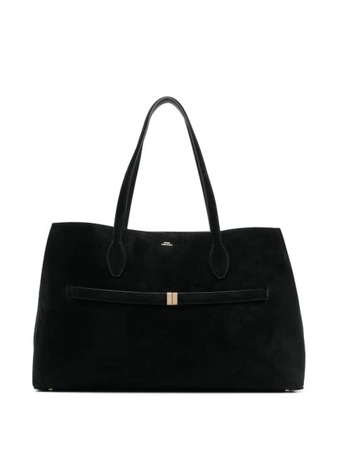 TOTEME suede shoulder bag - Black - zdjęcie produktu nr 1