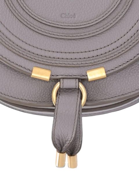 Chloé small Marcie U-shaped flap shoulder bag - Grey