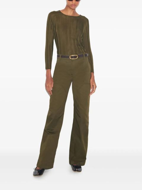 Tory Burch pocket trousers - Green - zdjęcie produktu nr 2