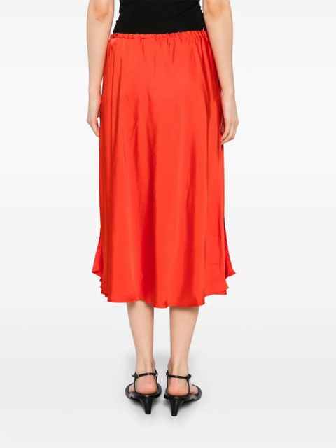 Jil Sander mid-length skirt - Orange