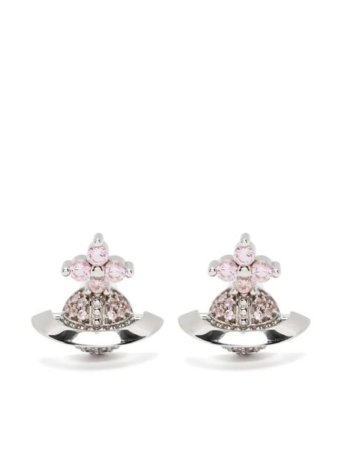 Vivienne Westwood TIZIANA EARRINGS Tiziana earrings - Silver - zdjęcie produktu nr 1