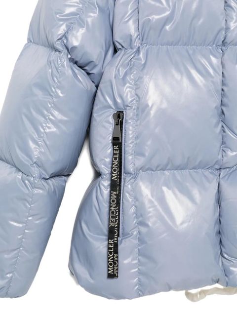 Moncler hooded puffer jacket - Blue