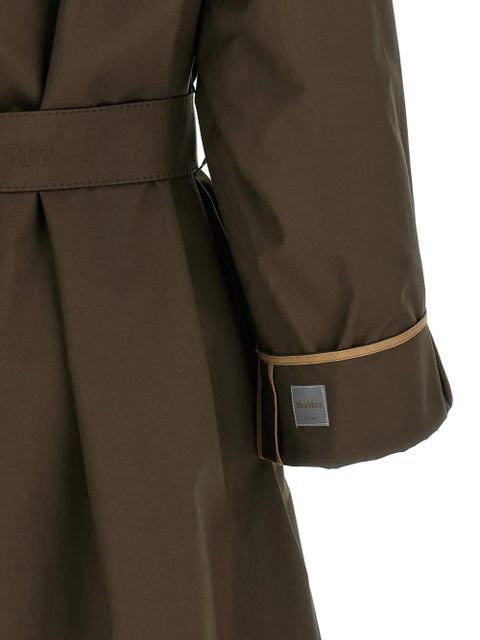 Max Mara belted trench coat - Green