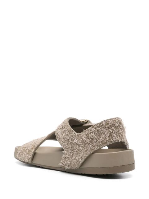 LOEWE Ease suede sandals - Neutrals