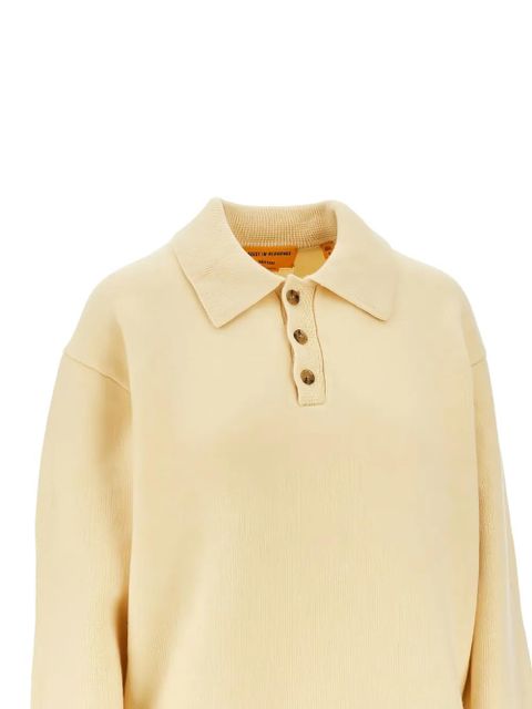 Guest In Residence long-sleeve polo top - Neutrals - zdjęcie produktu nr 2