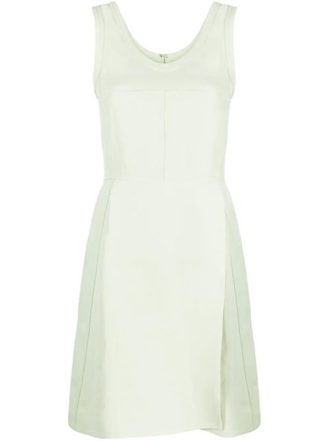 Jil Sander sleeveless A-line minidress - Green - zdjęcie produktu nr 1