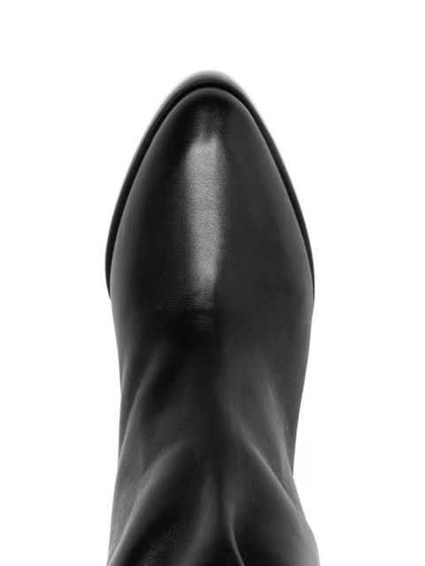 ISABEL MARANT ankle leather boots - Black