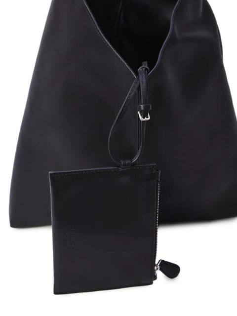 The Row small Bindle stitch-detail shoulder bag - Black - zdjęcie produktu nr 2