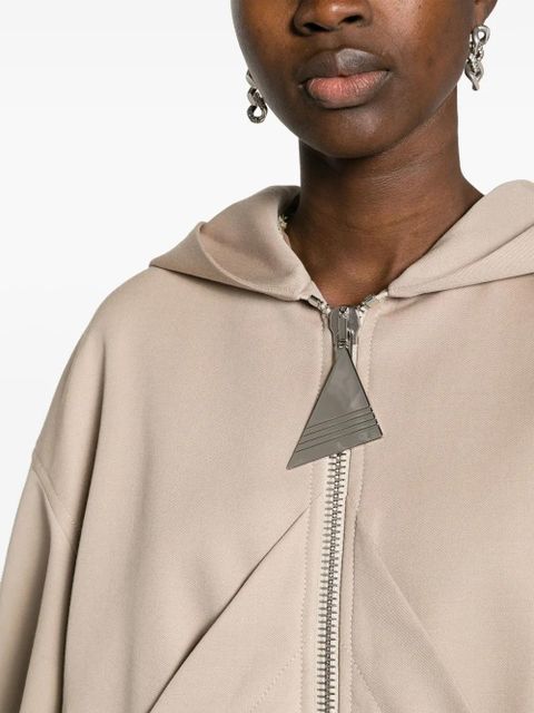 The Attico virgin-wool bomber jacket - Brown