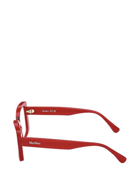 Max Mara Eyewear square-frame glasses - Red