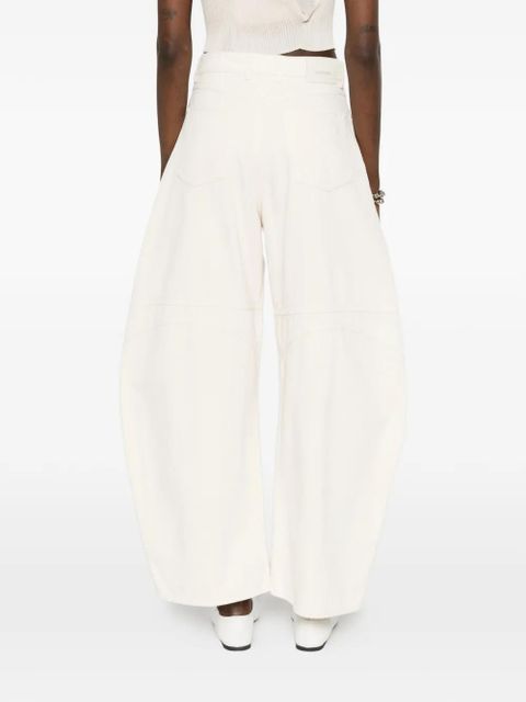 Sportmax Spxfashion patch-pocket jeans - Neutrals