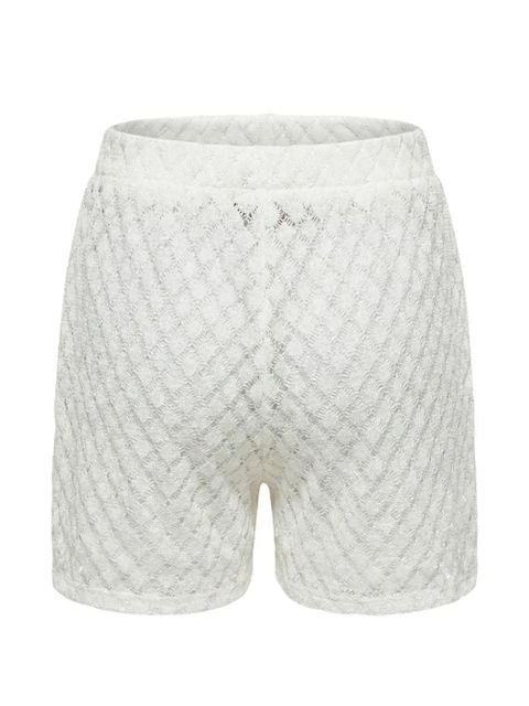 Missoni knitted mini shorts - White - zdjęcie produktu nr 2