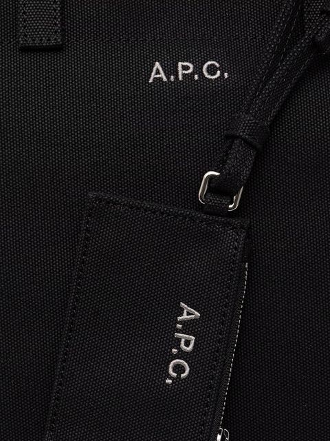 A.P.C. torebka bawełniana LE DRUMMER TOILE