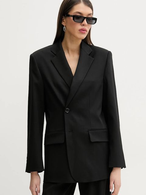 MM6 Maison Margiela marynarka z domieszką wełny - zdjęcie produktu nr 1