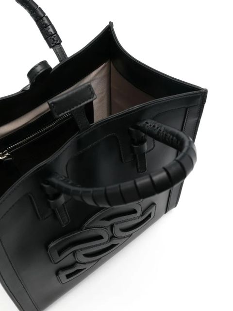 Casadei logo-patch tote bag - Black