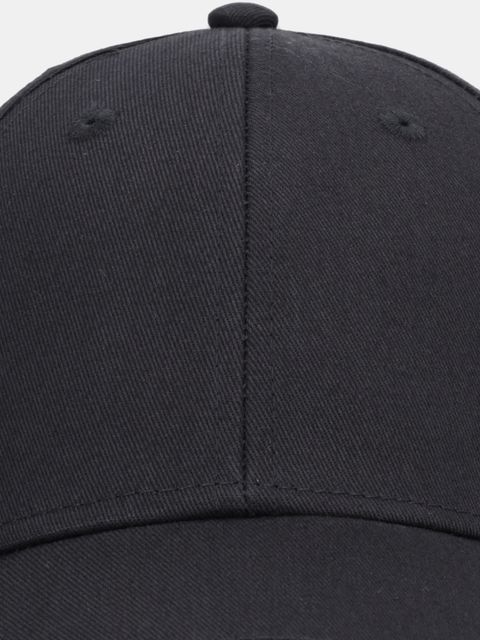 Karl Lagerfeld czapka z daszkiem bawełniana IKON kolor czarny B1W33018 - zdjęcie produktu nr 2