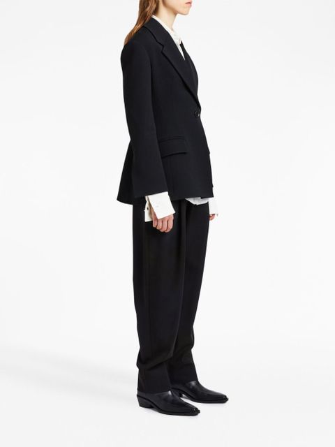 Proenza Schouler tailored slim-cut blazer - Black