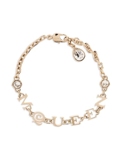 Alexander McQueen logo charm bracelet - Gold - zdjęcie produktu nr 1