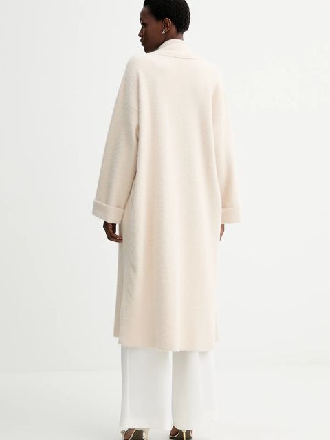 Blugirl Blumarine kardigan damski kolor beżowy lekki RF5234.MA39R