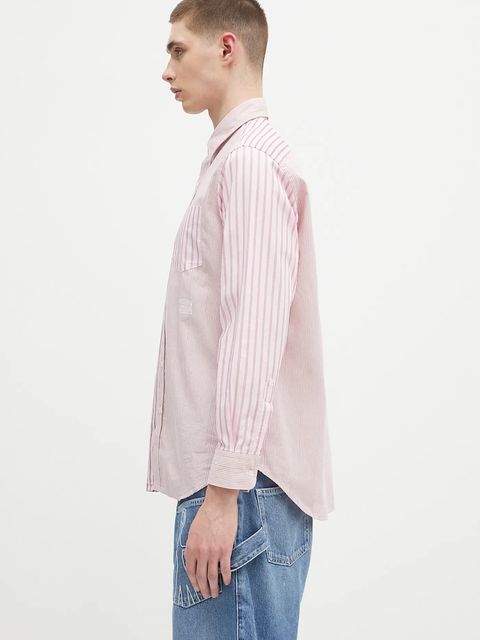 Aries koszula bawełniana Patchwork LS Shirt