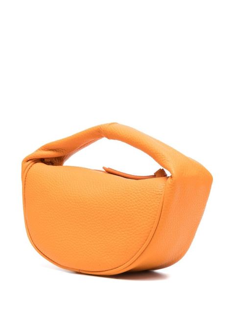 BY FAR Cush leather shoulder bag - Orange