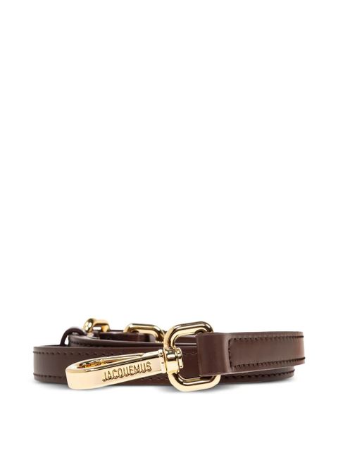 Jacquemus The Big Bambino top-handle leather bag - Brown - zdjęcie produktu nr 1