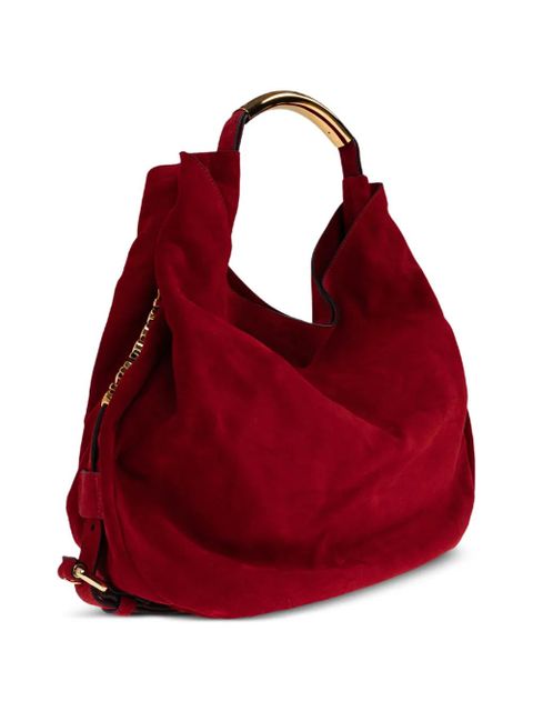 Moschino Handle Me ring handle shoulder bag - Red