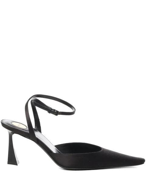 Saint Laurent 75mm Aimée slingback pumps - Black - zdjęcie produktu nr 1
