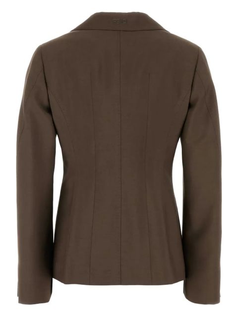 FENDI single-breasted blazer - F1RXG Green - zdjęcie produktu nr 2