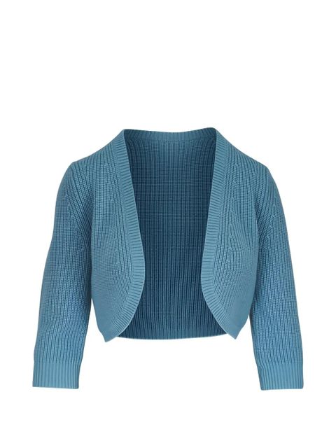Michael Kors knitted cropped cardigan - Blue - zdjęcie produktu nr 1