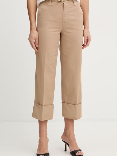 Twinset spodnie bawełniane