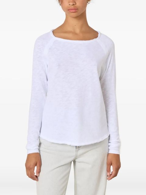 American Vintage Sonoma raglan long-sleeves T-shirt - White