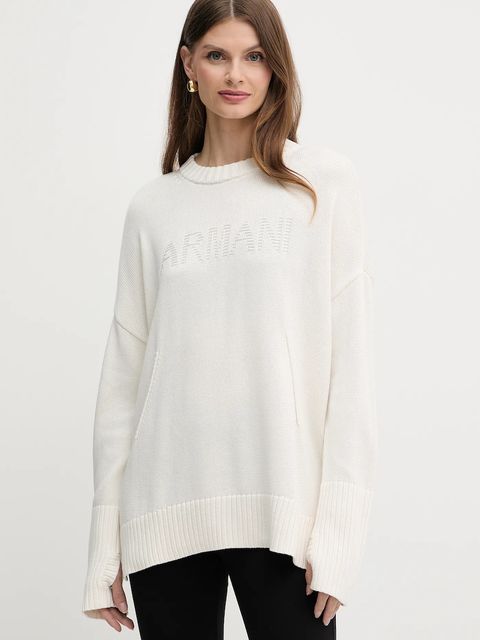 Armani Exchange sweter bawełniany - zdjęcie produktu nr 1