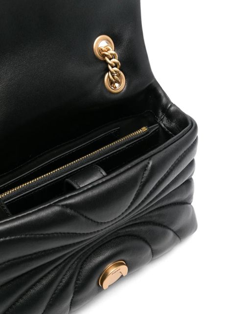 PINKO mini Love Puff crossbody bag - Black