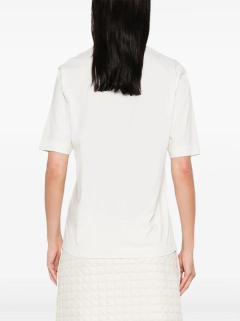Moncler logo-patch T-shirt - White