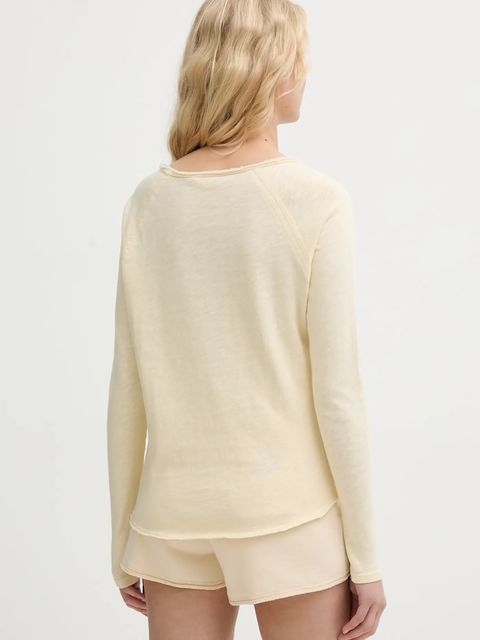 American Vintage longsleeve bawełniany T-SHIRT ML COL BATEAU