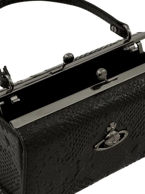 Vivienne Westwood XL Dol Orb-detail tote bag - Black