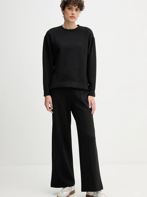 United Colors of Benetton bluza damska kolor czarny gładka 3Y2F3M07M