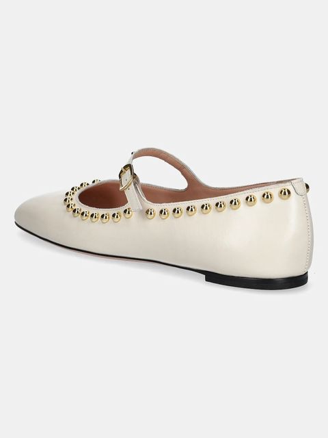 Bally baleriny skórzane